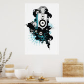 muziek poster (Keuken)