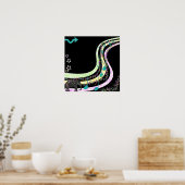 Muziek poster (Keuken)