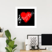 Muziek Poster (Thuiskantoor)