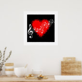 Muziek Poster (Keuken)
