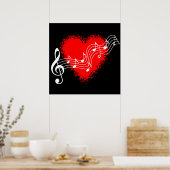Muziek Poster (Keuken)