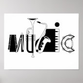 Muziek Poster (Voorkant)