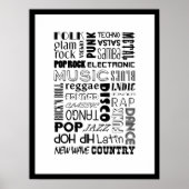 Muziek Poster (Voorkant)