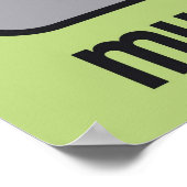 muziek poster (Hoek)