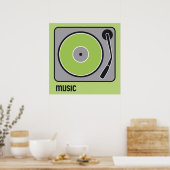 muziek poster (Keuken)