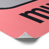 muziek poster (Hoek)