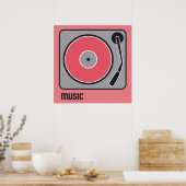 muziek poster (Keuken)
