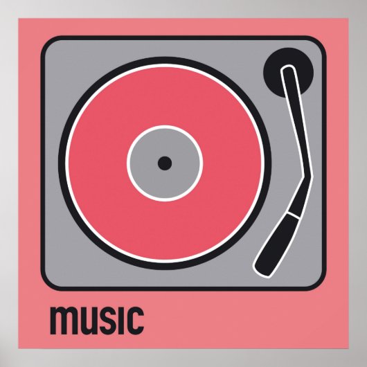 muziek poster (Voorkant)