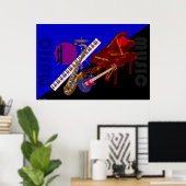 Muziek Poster (Thuiskantoor)