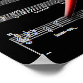 Muziek Poster (Hoek)