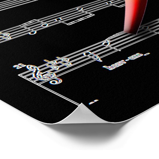 Muziek Poster (Hoek)