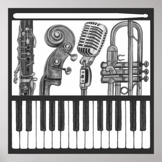 Muziek Poster (Voorkant)