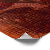 Muziek Poster:  toetsenborden: 3D-model: Poster (Hoek)