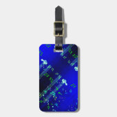 Muziek Print Cut Sew Bag Bagagelabel (Voorkant verticaal)