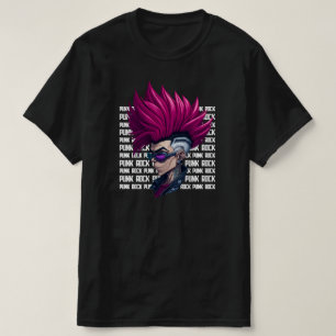 Muziek Punk Rock and Roll New Wave Rocker Band Gig T-shirt
