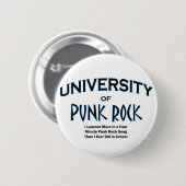 muziek-punk rots ronde button 5,7 cm (Voorkant /achterkant)