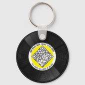  Muziek QR Code LP Vinyl | SLEUTELHANGER (Achterkant)