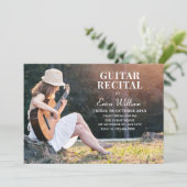 MUZIEK RECITAL FOTO KAART (Staand voorkant)