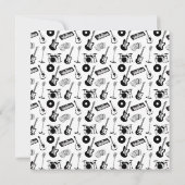 Muziek recital uitnodiging (Achterkant)