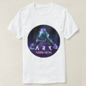 Muziek  rek overleving geëvolueerd Abberatio T-shirt (Design voorkant)