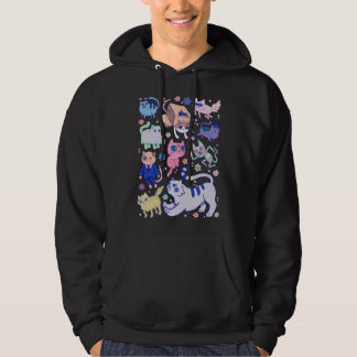 Muziek Retro Adventure Time Funny Graphic Gift Hoodie