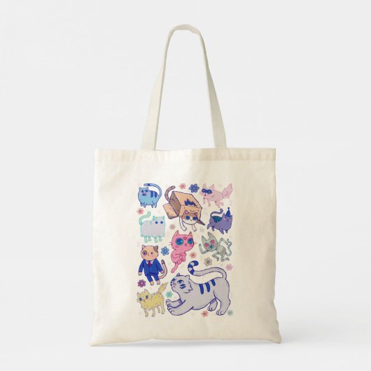 Muziek Retro Adventure Time Funny Graphic Gift Tote Bag (Achterkant)