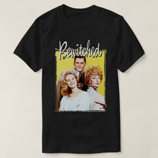 Muziek  Retro Bewitch Love You Fans T-shirt (Design voorkant)