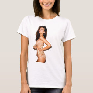 Muziek - retro Emily Ratajkowski schrijft voor Mu T-shirt