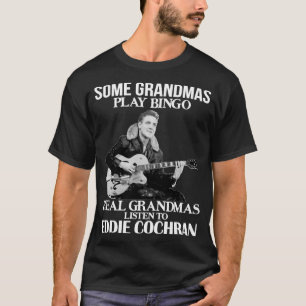 Muziek  Retro sommige oma's spelen echt Bingo T-shirt