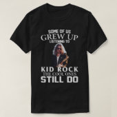 Muziek  Retro Sommige van ons groeiden omhoog luis T-shirt (Design voorkant)