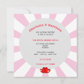 Muziek Retro Vinyl Record Weddenschap Kaart (Achterkant)