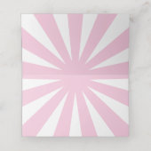 Muziek Retro Vinyl Record Wedding Fun Plaatskaartje (Binnenkant ongevouwen)