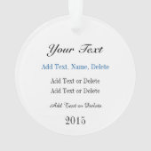 Muziek Rock Around the Clock - Ornamenten_Only Ornament (achterkant)