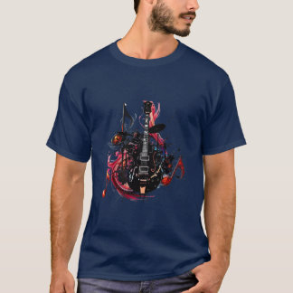 Muziek: rockmuziek t-shirt