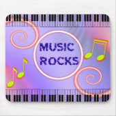 Muziek Rocks! Muismat (Voorkant)