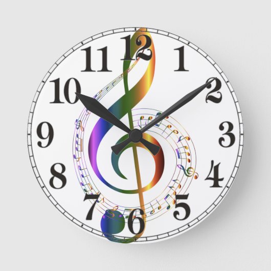 Muziek Rond Ronde Klok (Voorkant)