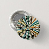 Muziek Ronde Button 3,2 Cm (Voorkant /achterkant)