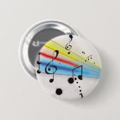 Muziek Ronde Button 5,7 Cm (Voorkant /achterkant)
