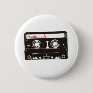 muziek ronde button 5,7 cm