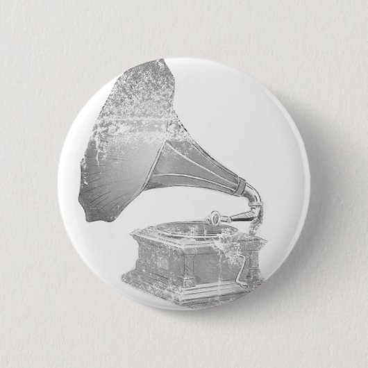 muziek ronde button 5,7 cm (Voorkant)