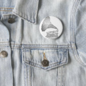 muziek ronde button 5,7 cm (In situ)