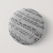 Muziek Ronde Button 5,7 Cm (Voorkant)