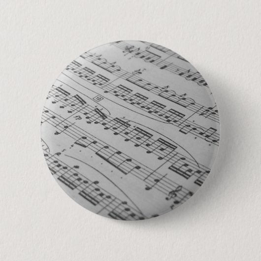 Muziek Ronde Button 5,7 Cm (Voorkant)