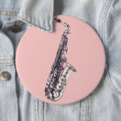 muziek ronde button 6,0 cm (In situ)