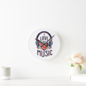 muziek ronde klok (Huis)