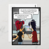 Muziek Royalty's Funny Briefkaart (Voorkant / Achterkant)