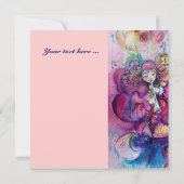 MUZIEK, roze blauw Kaart (Achterkant)