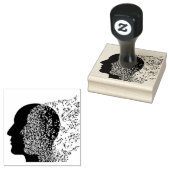Muziek Rubberstempel (Gestempeld)