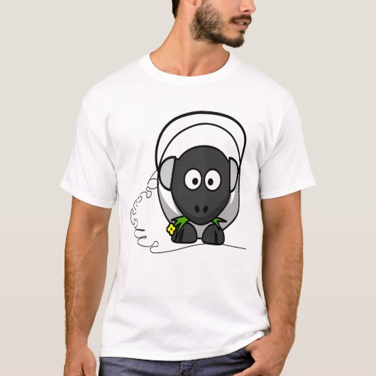 Muziek Schaap T-shirt (Voorkant)