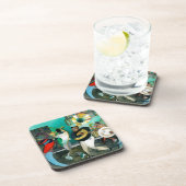 Muziek schilderen "New Orleans Jazz" Onderzetter (Rechterzijde)